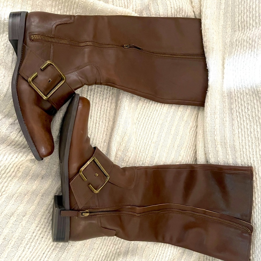 Like new Nine West leather boots